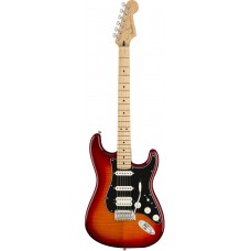Player Stratocaster HSS Plus Top Aged Cherry Burst, Электрогитара, Fender