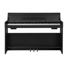 WK-310 Цифровое пианино на стойке с педалями, черное, Nux Cherub