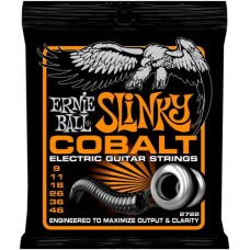 P02722 Cobalt Hybrid Slinky Комплект cтрун для электрогитары, кобальт 9-46, Ernie Ball