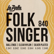 840 Комплект струн для классической гитары, шарик La Bella