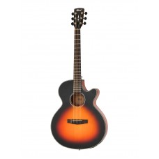 SFX-E-3TSS SFX Series Электро-акустическая гитара, с вырезом, санберст, Cort