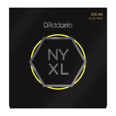 NYXL0946 NYXL Комплект струн для электрогитары, никелированные, Regular Light, 09-46, D'Addario