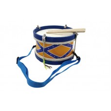 FLT-KTYG Детский барабан сине-белый диаметр 22см Lutner