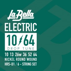 HRS-D1 Комплект струн для электрогитары 010-064 La Bella