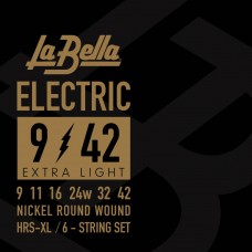 HRS-XL Комплект струн для электрогитары 009-042 La Bella