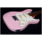 JS-300 Mini PK Электрогитара, розовый, JET