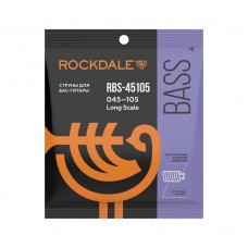 RBS-45105 , Комплект струн для бас-гитары, 45-105, Rockdale