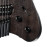 Space-G6MS-SGTK-WBAG Space series Электрогитара безголовая, черная, с чехлом, Cort